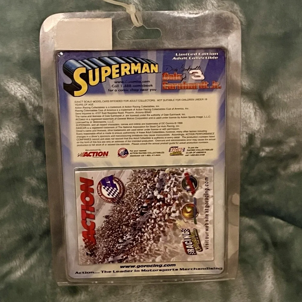 DALE EARNHARDT JR Superman Racing NASCAR 3 Chevy 99 Monte Carlo 1/64 LTD‎